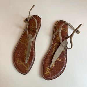 Sam Edelman camo green sandals